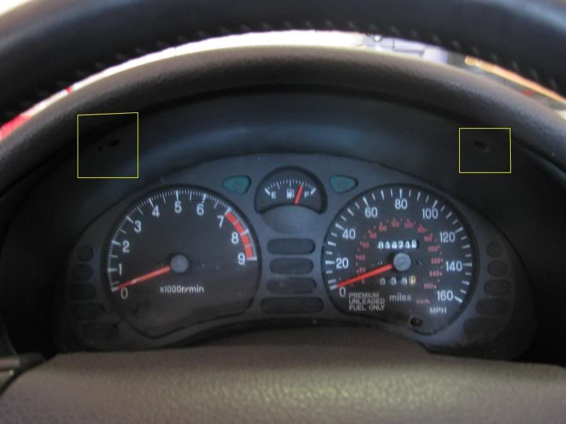 How to remove/reinstall the gauge cluster. 3000GT/Stealth